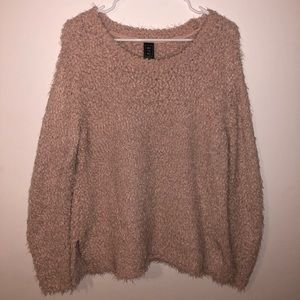 ⭐️Baby Pink Fuzzy Sweater